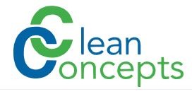 Logo - clean concepts inc